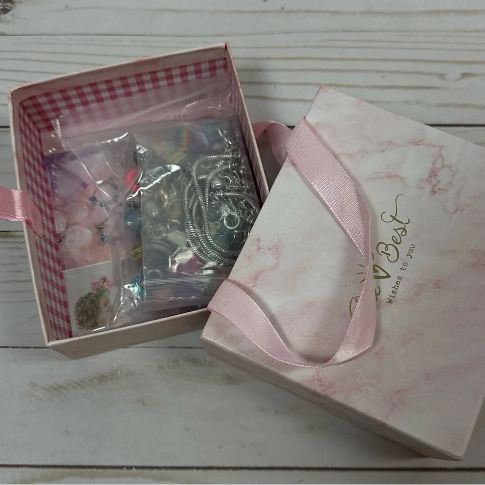 CHARM BRACELET MAKING KIT New in Box - 97 pieces